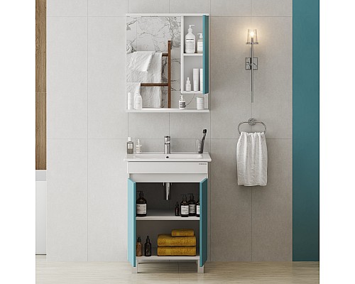 Тумба под раковину Onika Марви 60 напольная, мокко