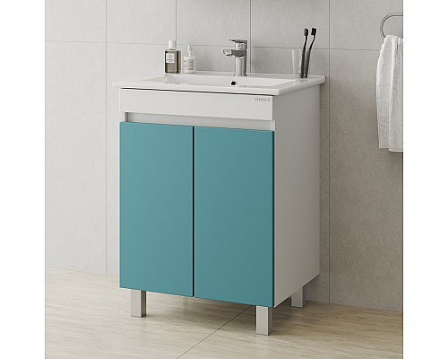 Тумба под раковину Onika Марви 60 напольная, мокко