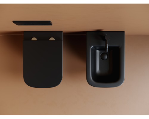 Подвесное биде Ceramicanova Union черный