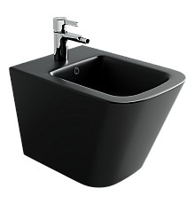 Подвесное биде Ceramicanova Union черный