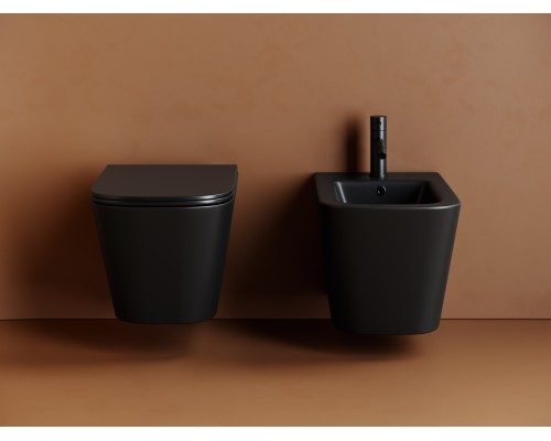 Подвесное биде Ceramicanova Union черный
