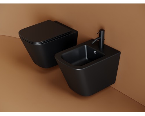 Подвесное биде Ceramicanova Union черный