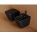 Подвесное биде Ceramicanova Union черный