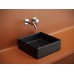 Раковина накладная Ceramicanova 361x361x130, черный матовый