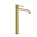 Смеситель для раковины высокий SANCOS Etna, брашированное золото, PVD покрытие, SC9002BG
