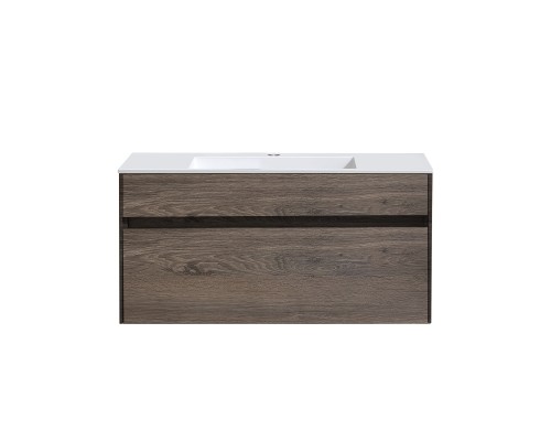 База под раковину Vincea Chiara 1000 подвесная 1 выкатной ящик Soft-close R.Oak