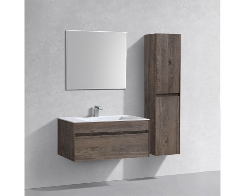 База под раковину Vincea Chiara 1000 подвесная 1 выкатной ящик Soft-close R.Oak