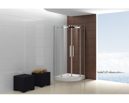 Душевой уголок Cezares STYLUS-M-R-2-90-C-Cr