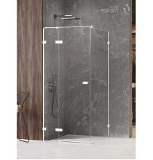 Душевое ограждение NEW TRENDY AVEXA WHITE L 90x90x200 белый