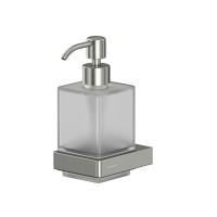 Дозатор для жидкого мыла подвесной WHITECROSS Cubo CU2440NIB брашированный никель