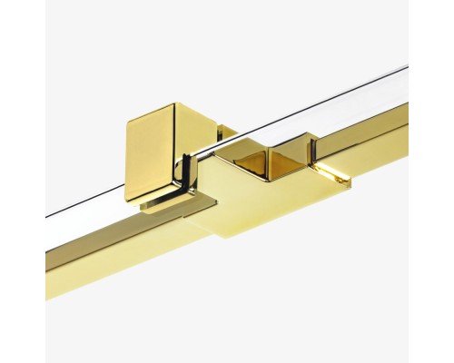 Дверь в нишу NEW TRENDY AVEXA GOLD SHINE P 130x200 EXK-1641 золото