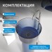 Раковина отдельностоящая прозрачная ABBER Kristall синяя