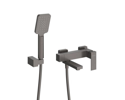 Смеситель для ванны Cezares Slider SLIDER-VD-GM Оружейная сталь