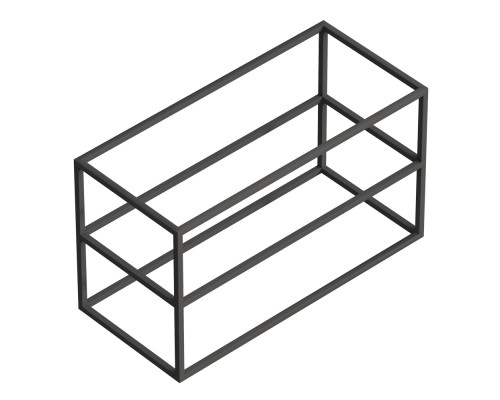 Консоль под раковину Cezares Cadro 100 Черная матовая