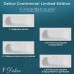 Ванна чугунная Delice Continental Limited Edition 165х70 с отверстиями под ручки и антискользящим покрытием