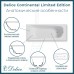 Ванна чугунная Delice Continental Limited Edition 165х70 с отверстиями под ручки и антискользящим покрытием