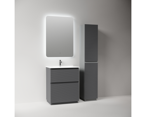 Тумба под раковину Напольная Sancos Folk Floor 69 FL70FGS Grey soft