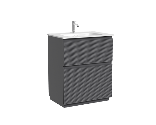 Тумба под раковину Напольная Sancos Folk Floor 69 FL70FGS Grey soft