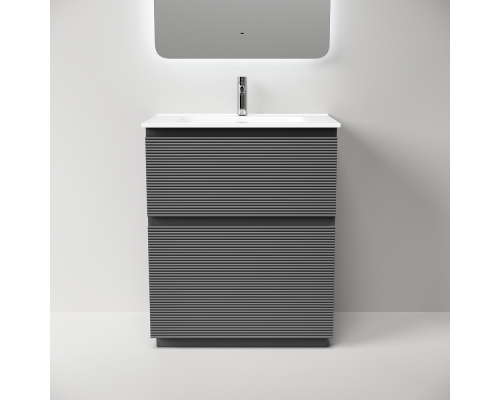 Тумба под раковину Напольная Sancos Folk Floor 69 FL70FGS Grey soft