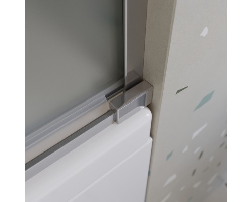 Шторка на ванну Cezares Tandem Soft 180 TANDEM-SOFT-VF-2-180/145-P-Cr Хром