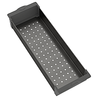 Коландер-сушилка для кухонной мойки Reflexion Arno RX3014BL оружейная сталь