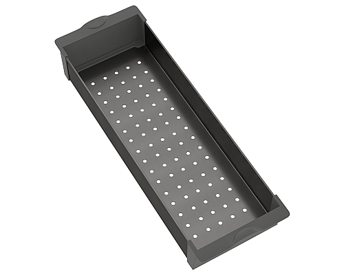 Коландер-сушилка для кухонной мойки Reflexion Arno RX3014BL оружейная сталь