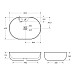 Раковина накладная BelBagno BB1151