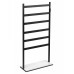Полотенцесушитель электрический напольный Wonzon&Woghand ESSEN, Черный матовый WW-A406-MB