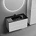 Тумба под раковину подвесная Sancos Snob R 89х44х50, с доводчиками, Bianco, SNR90W