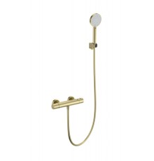 Смеситель для душа с термостатом Wonzon&Woghand, Брашированное золото