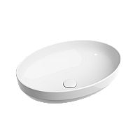 Чаша накладная овальная Ceramica Nova Element 50x36 белый