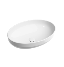 Чаша накладная овальная Ceramica Nova Element 50x36 белый