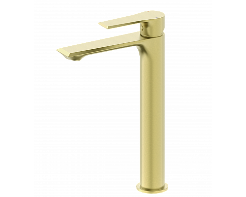 Смеситель для раковины высокий Wonzon&Woghand, Брашированное золото