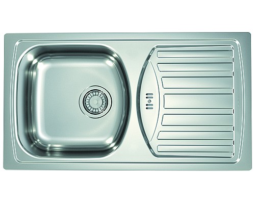 Кухонная мойка Alveus Basic 150 NAT-90 780x435 1136532 Натуральная сталь