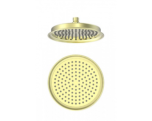 Тропическая лейка для душа Wonzon&Woghand, Брашированное золото