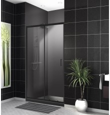 Душевая дверь BelBagno Uno 120 UNO-195-BF-1-120-C-NERO Черный матовый