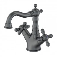 Смеситель для раковины Wonzon&Woghand, Темный графит