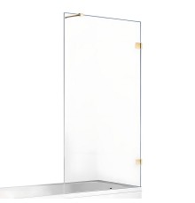 Шторка для ванны NEW TRENDY AVEXA GOLD SHINE 50x150 золото