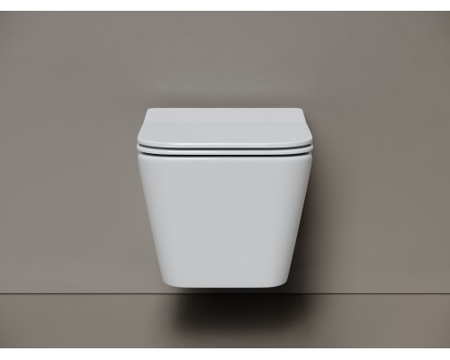 Унитаз подвесной Ceramicanova Миро (Miro) торнадо 3.0 сиденье микролифт белый