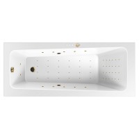 Ванна гидромассажная Excellent Ava 160x70 Nano Золото