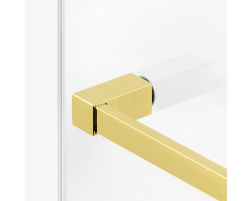 Душевое ограждение NEW TRENDY AVEXA GOLD BRUSHED R 80x80x200 золото