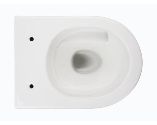 Безободковый подвесной унитаз Charus Berta Tornado EWC700-120WT сиденьем микролифт