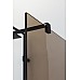 Душевая перегородка Cezares Liberta 90 LIBERTA-L-1-90-BR-NERO Черный матовый