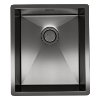 Кухонная мойка Reflexion Como RX2038BL оружейная сталь