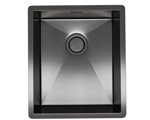 Кухонная мойка Reflexion Como RX2038BL оружейная сталь
