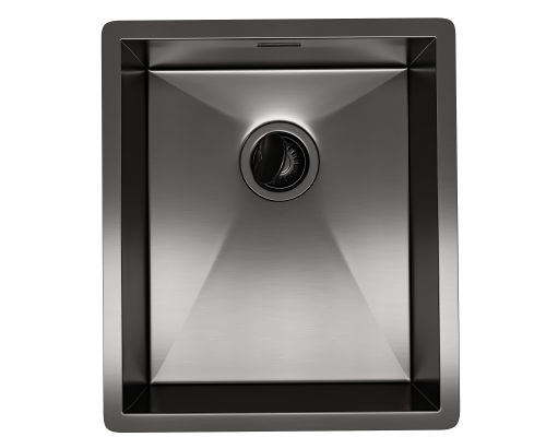 Кухонная мойка Reflexion Como RX2038BL оружейная сталь