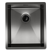 Кухонная мойка Reflexion Como RX2038BL оружейная сталь