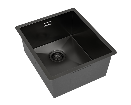 Кухонная мойка Reflexion Como RX2038BL оружейная сталь