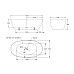 Акриловая ванна BelBagno 170x81 BB81-1700-W0