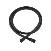 Шланг для душа в силиконовой оплётке Wonzon&Woghand, Черный матовый WW-995203-MB